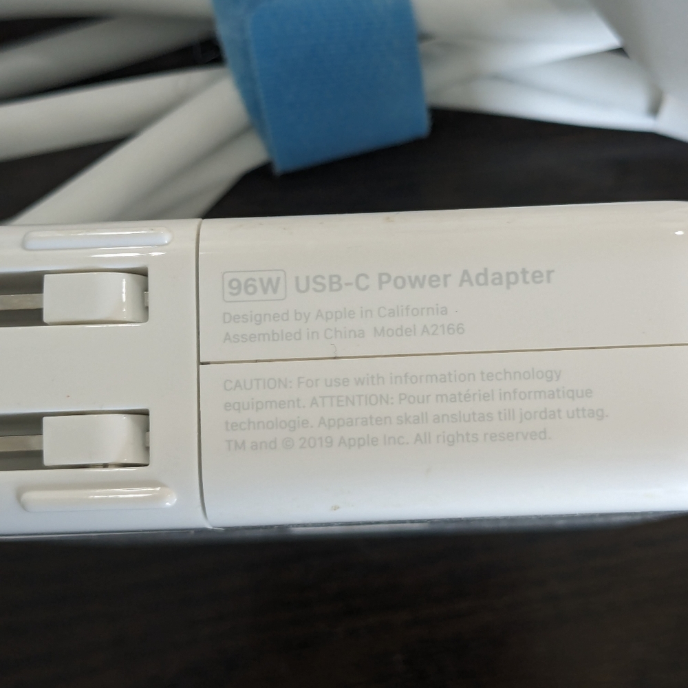 Apple charger and power cord